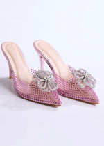 Load image into Gallery viewer, Mirror Bow Hot Pink