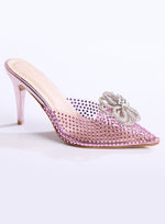 Load image into Gallery viewer, Mirror Bow Hot Pink