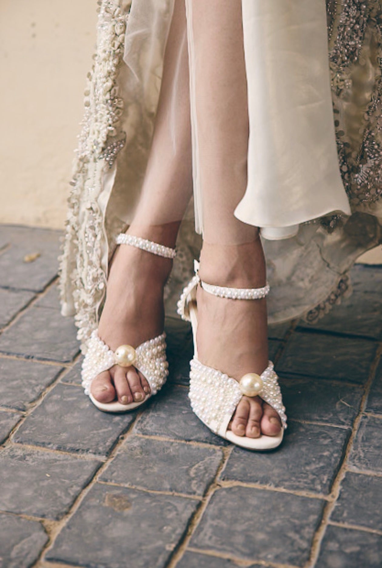 Pearl heels